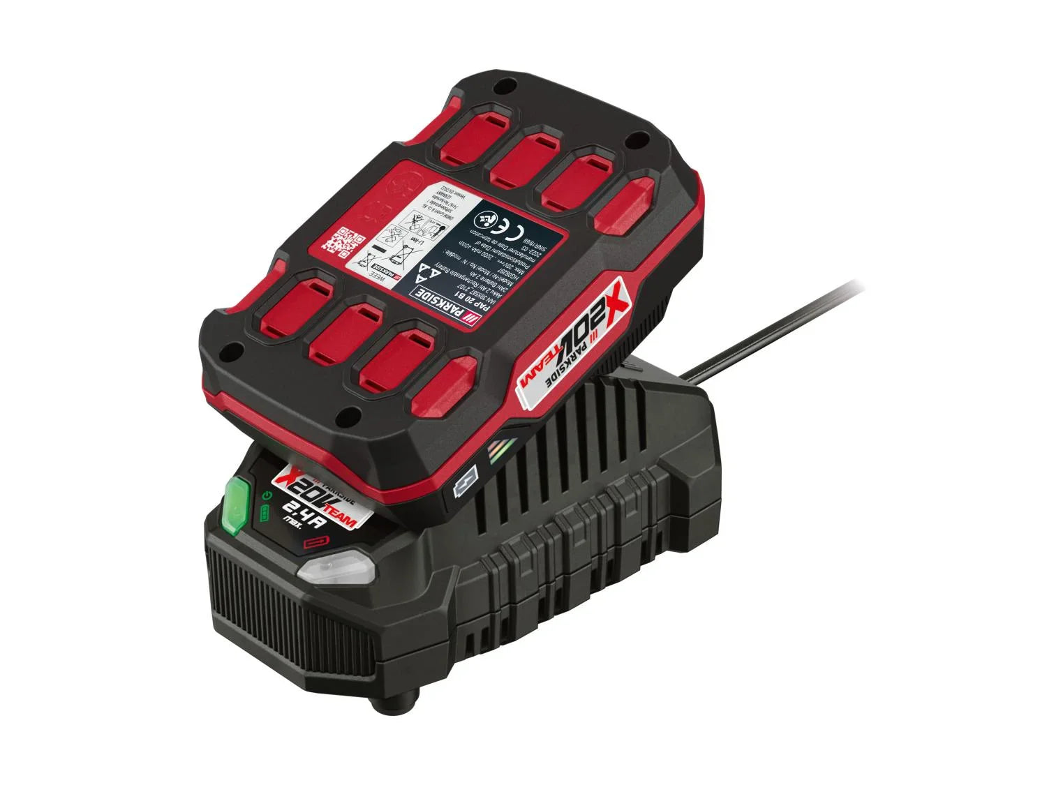 PARKSIDE Batterie PAP 20 B1 et chargeur PLG 20 C1, 20 V