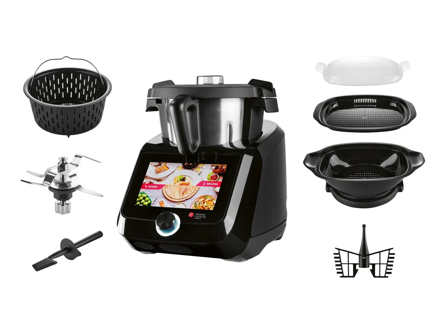 SILVERCREST KITCHEN TOOLS Monsieur Cuisine Smart Black Edition