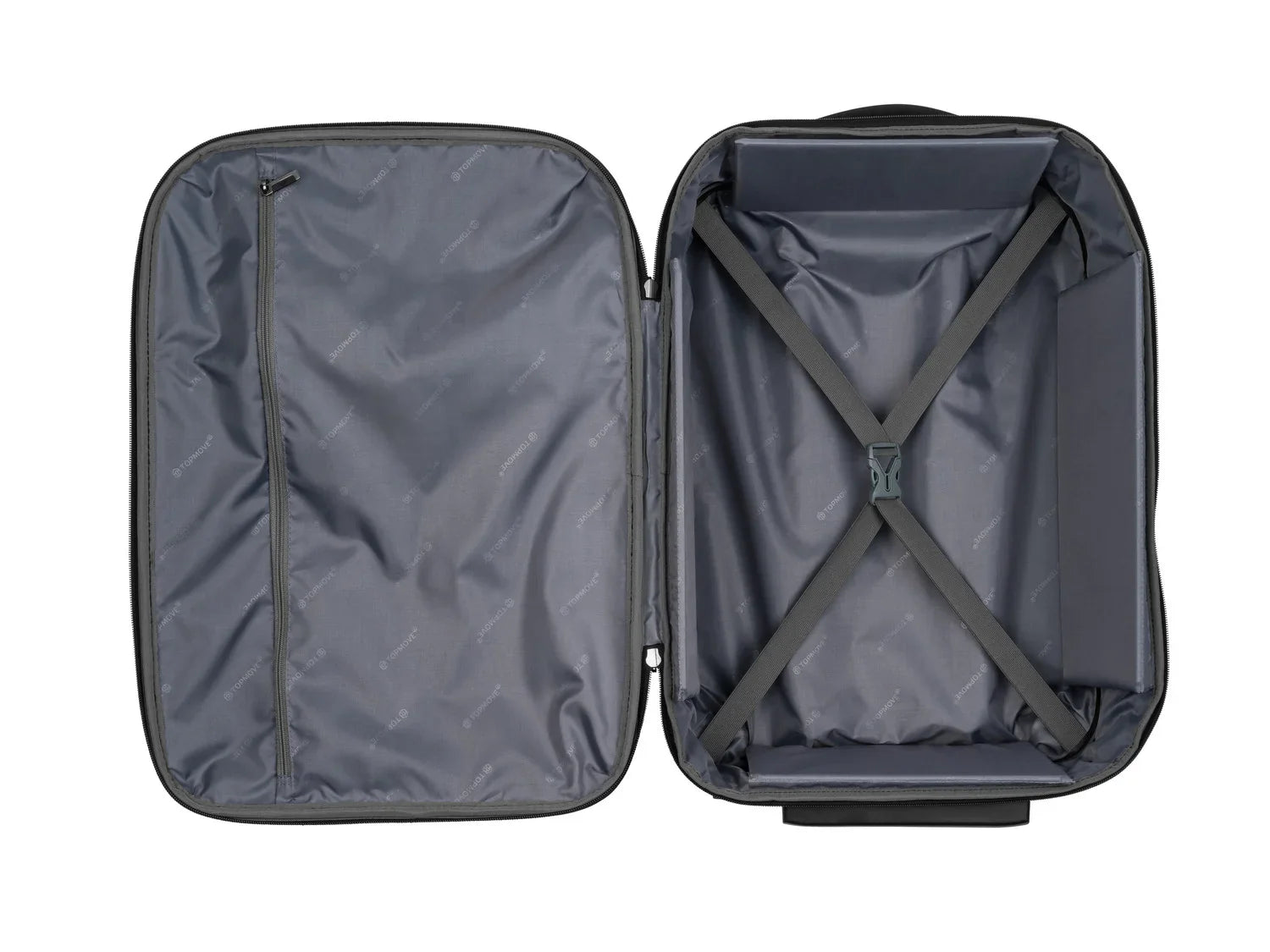 TOPMOVE Valise cabine  roulettes pliante, 40 L