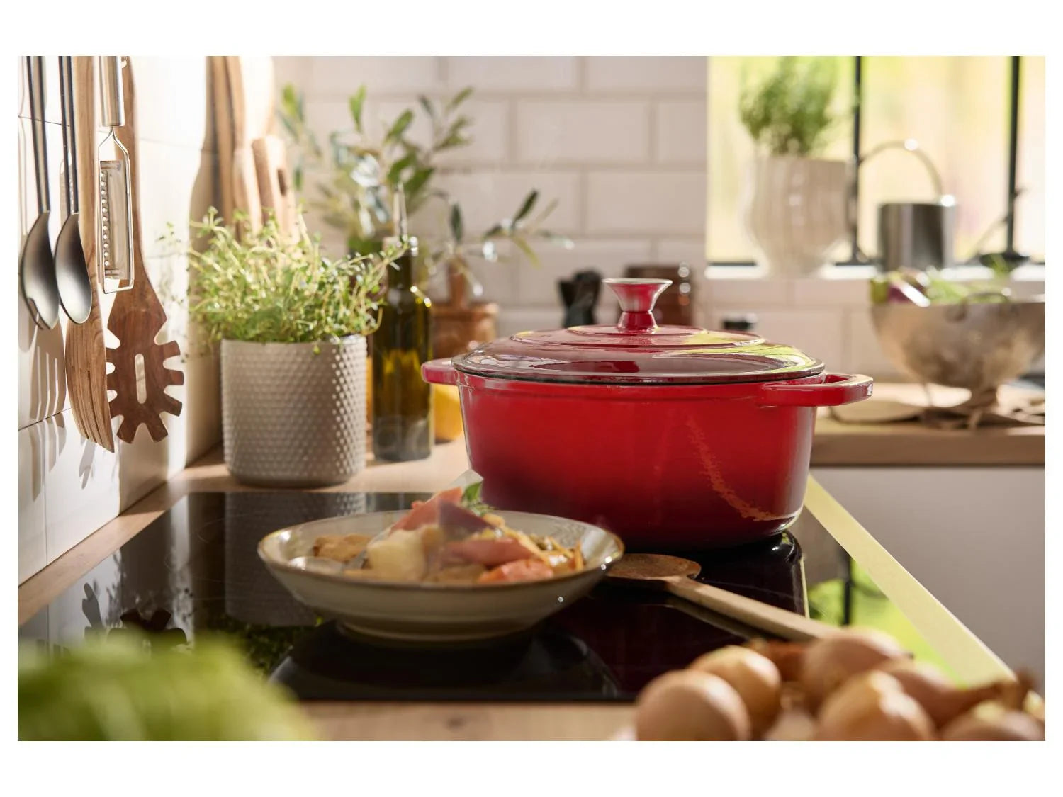 SILVERCREST Faitout en fonte Premium, 28 cm