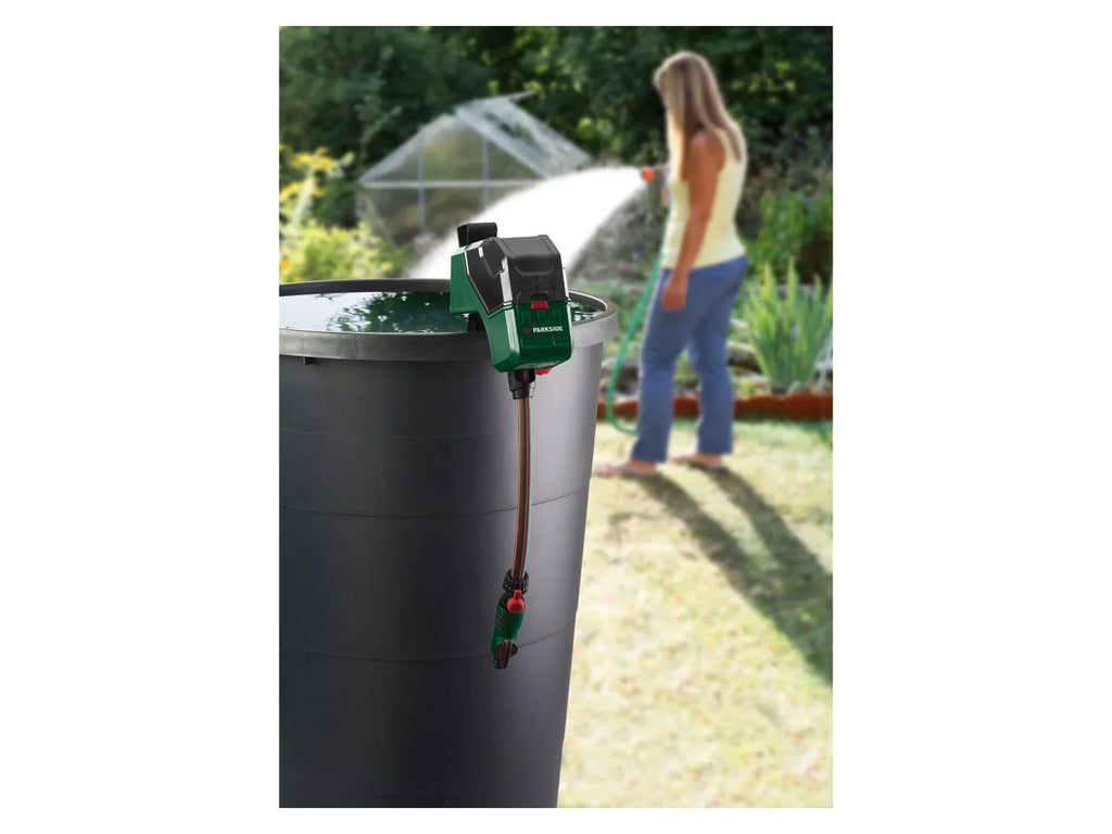 PARKSIDE Pompe pour collecteur deau de pluie sans fil PRPA 12-Li A1, 12 V