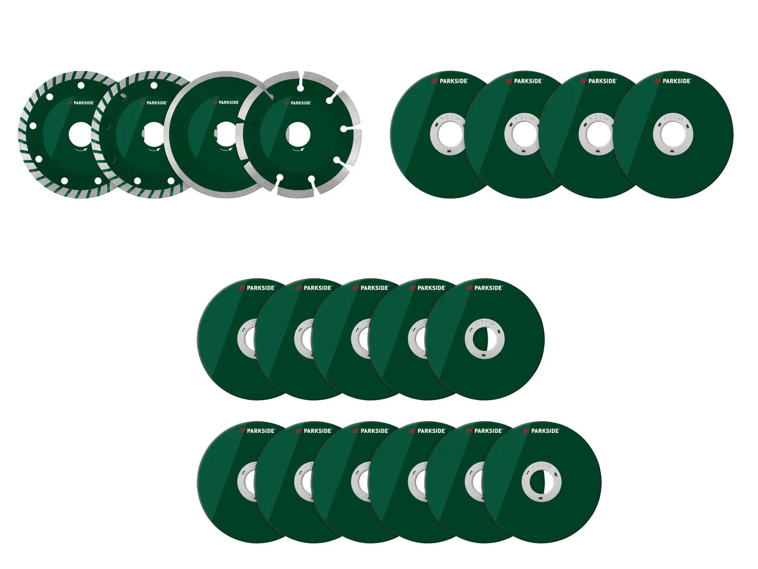 PARKSIDE Set de disques  trononner