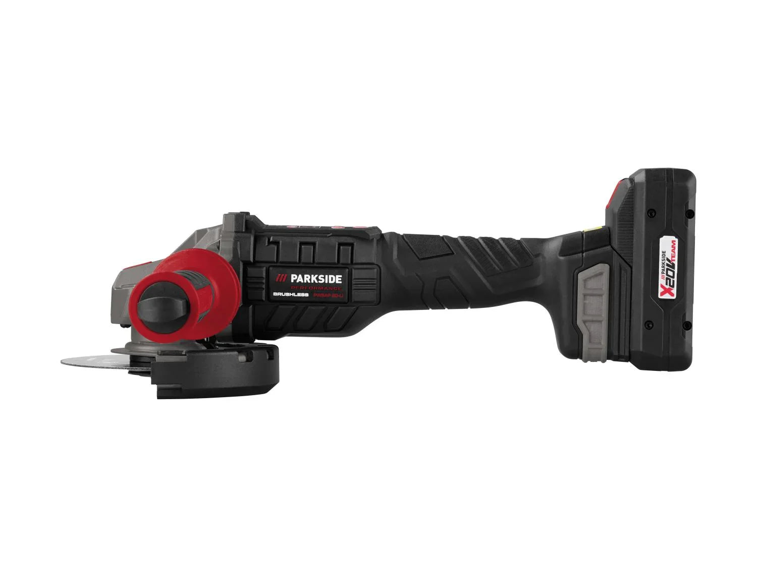 PARKSIDE PERFORMANCE Set meuleuse dangle sans fil PWSAP 20-Li F6 + batterie + chargeur, 20 V