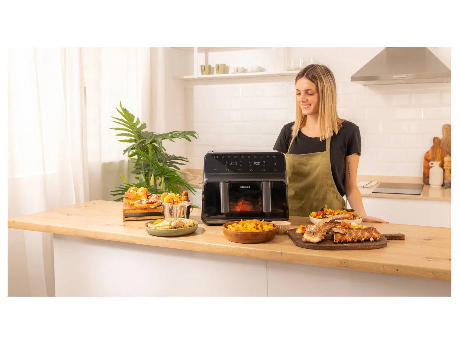Cecotec Friteuse  air chaud Cecofry Advance 9000