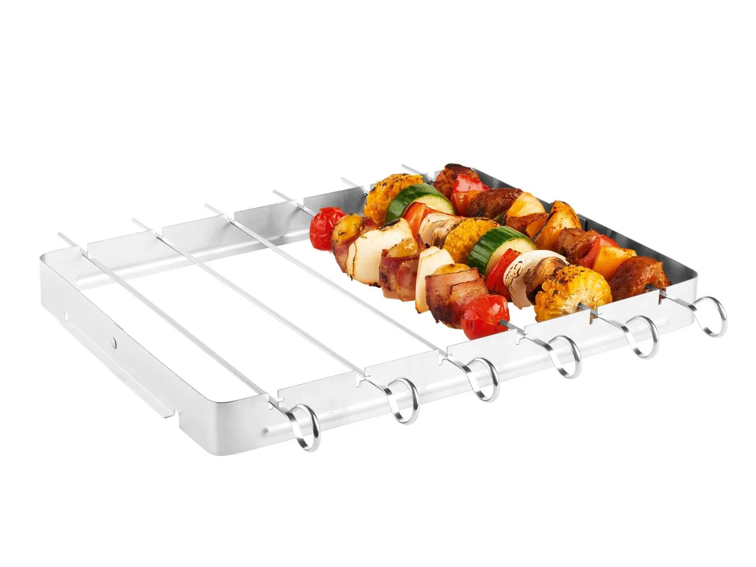 GRILLMEISTER Lot de 4 ou 6 piques  brochettes