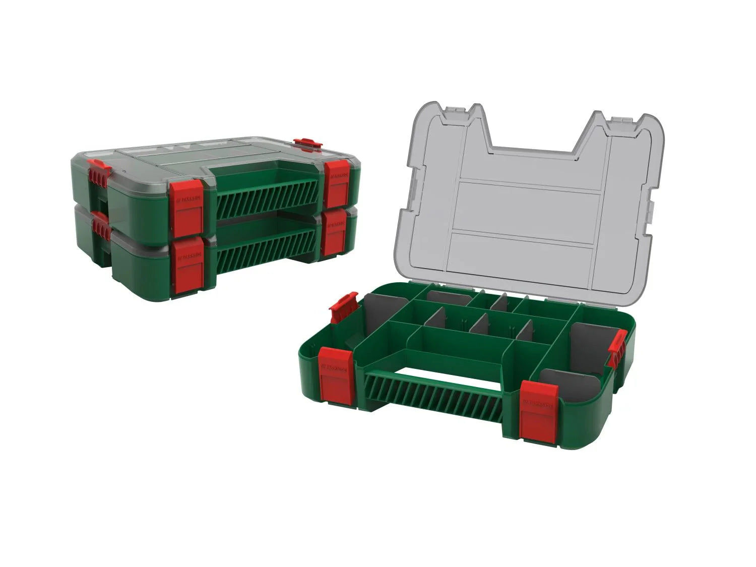 PARKSIDE Lot de 3 botes  compartiments empilables