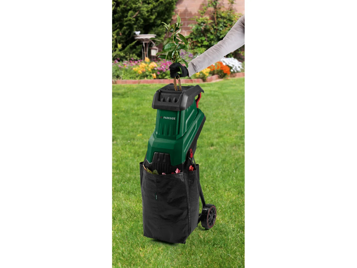 PARKSIDE Broyeur lectrique de vgtaux  lames PEMH 2400 C4, 45 L, 2400 W