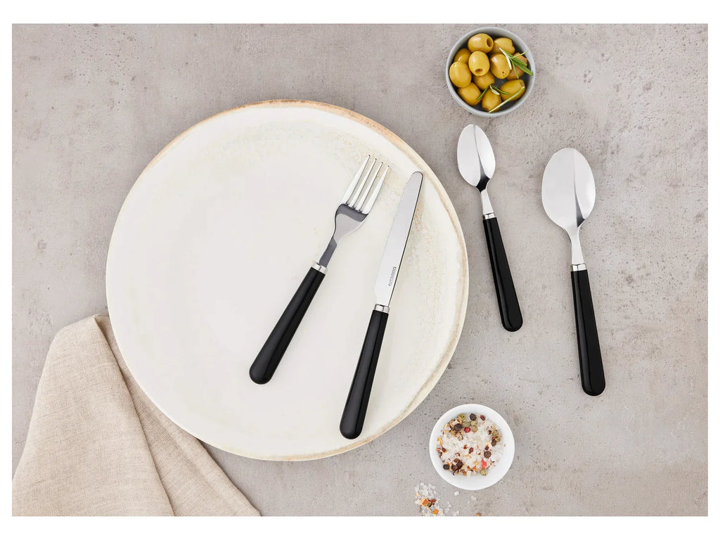 ERNESTO Set de couverts en acier inoxydable, 24 pices