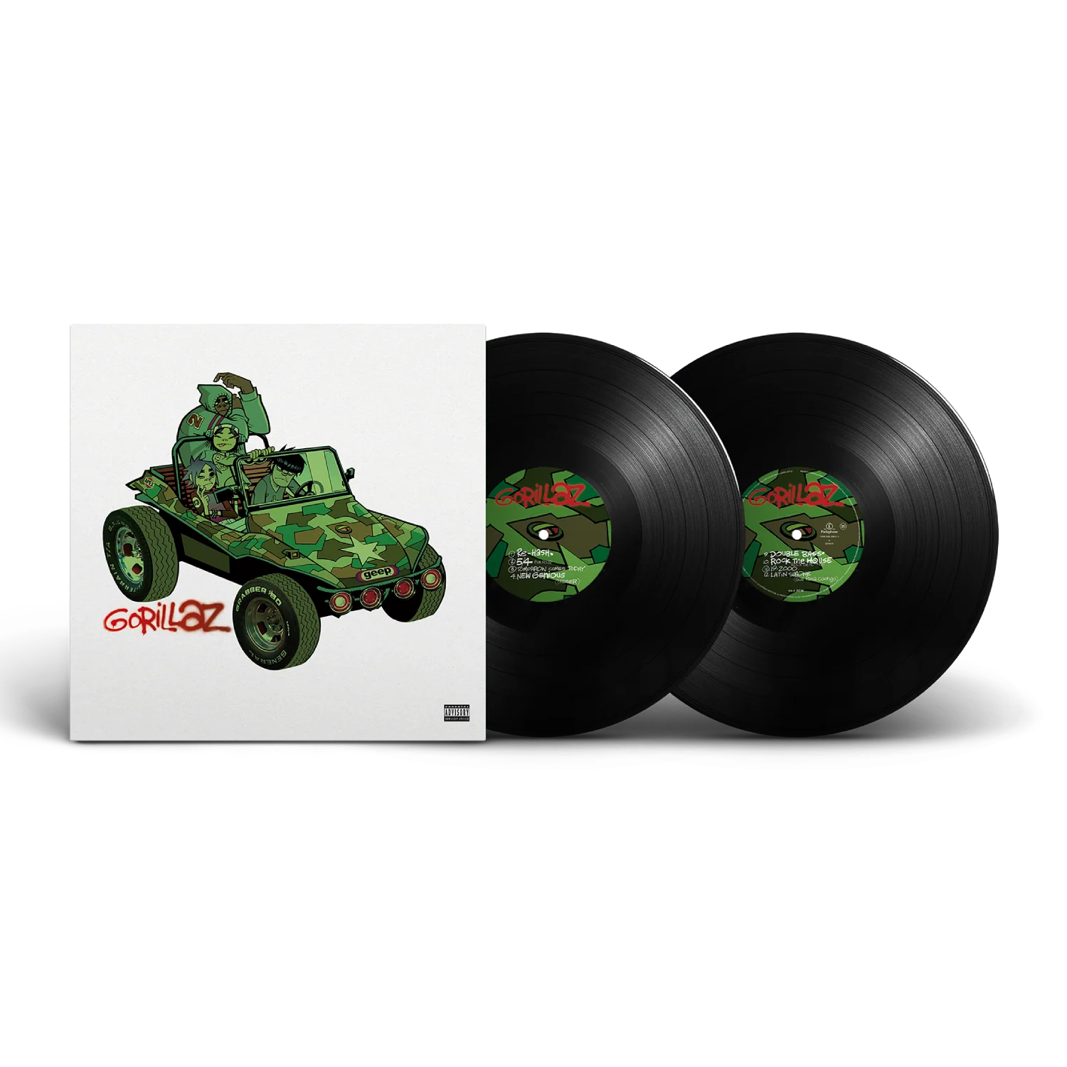 GORILLAZ - GORILLAZ - 2-LP - VINYL LP