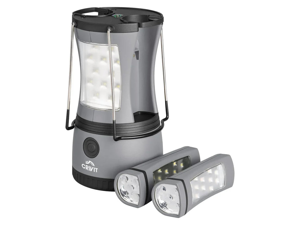 CRIVIT Lampe de camping 2 en 1