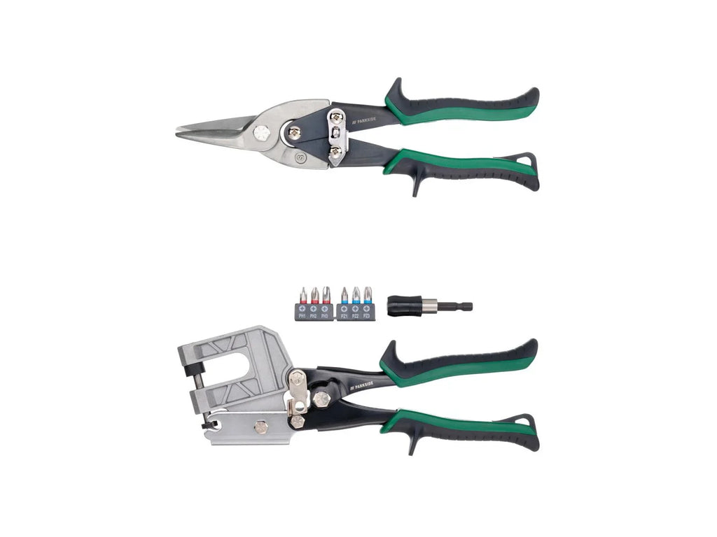 PARKSIDE Set de cisailles  tle ou Set de plaquiste