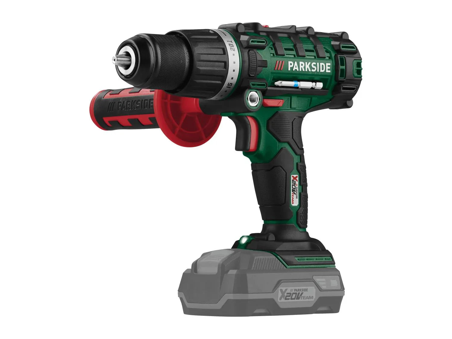 PARKSIDE Perceuse-visseuse  percussion sans fil 3-en-1 PSBSA 20-Li C3, 20 V