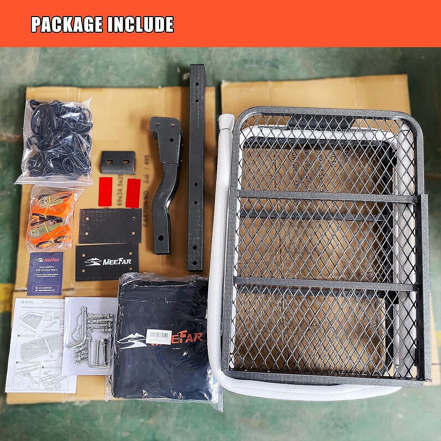 Roof Rack Universal Roof Basket 51 X 36 X 5 + Waterproof Bag