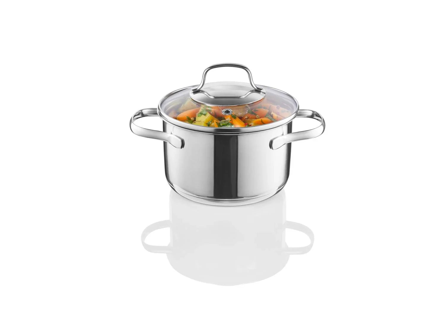 LIVARNO home Faitout en acier inoxydable,  16 cm