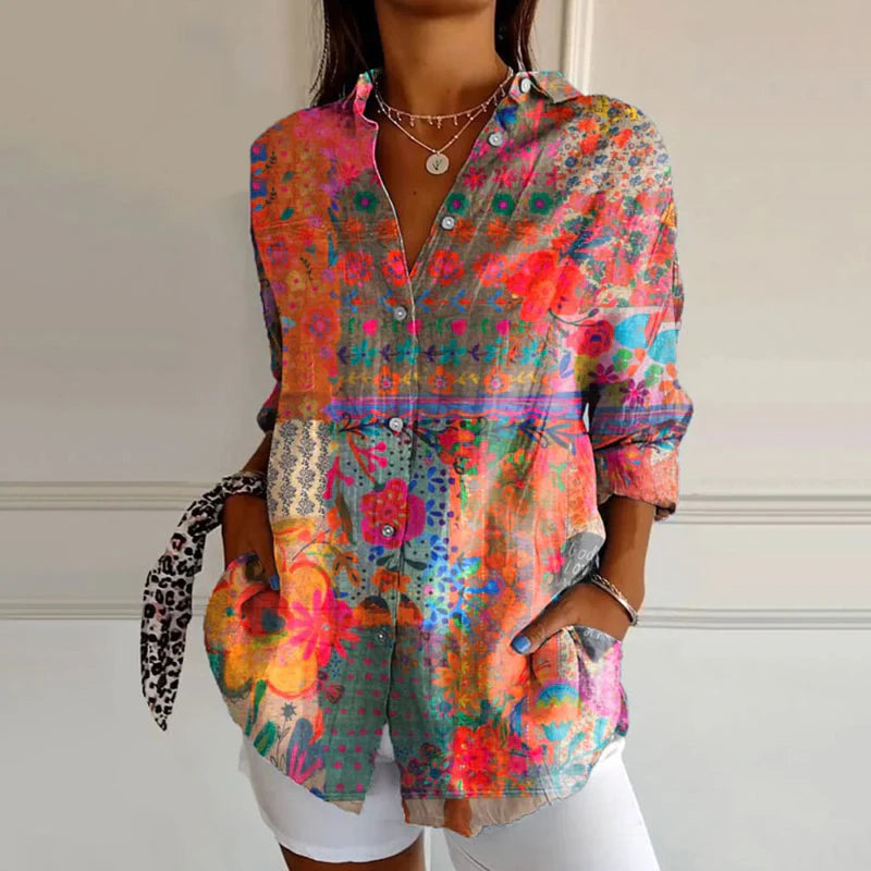 Melle - Élégante Blouse Vintage
