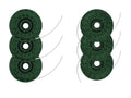 PARKSIDE Lot de 3 bobines de fil pour coupe-bordures