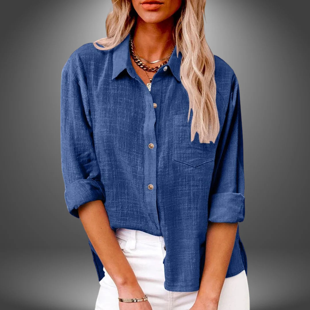 Evelia - Blouse en Lin Premium
