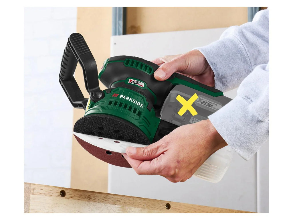 PARKSIDE Ponceuse excentrique sans fil PAEXS 20-Li B2, 20 V