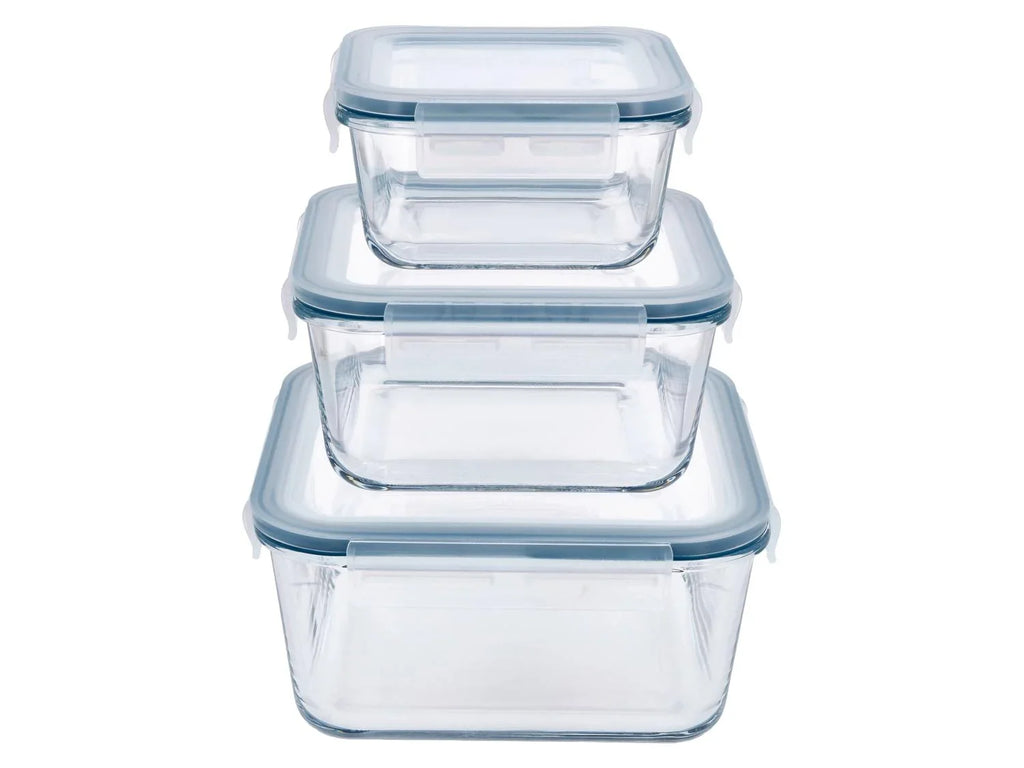 SILVERCREST Set de botes de conservation en verre