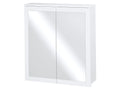 LIVARNO Armoire de toilette miroir Basel, 68,5 x 75,1 x 16,9 cm, blanche