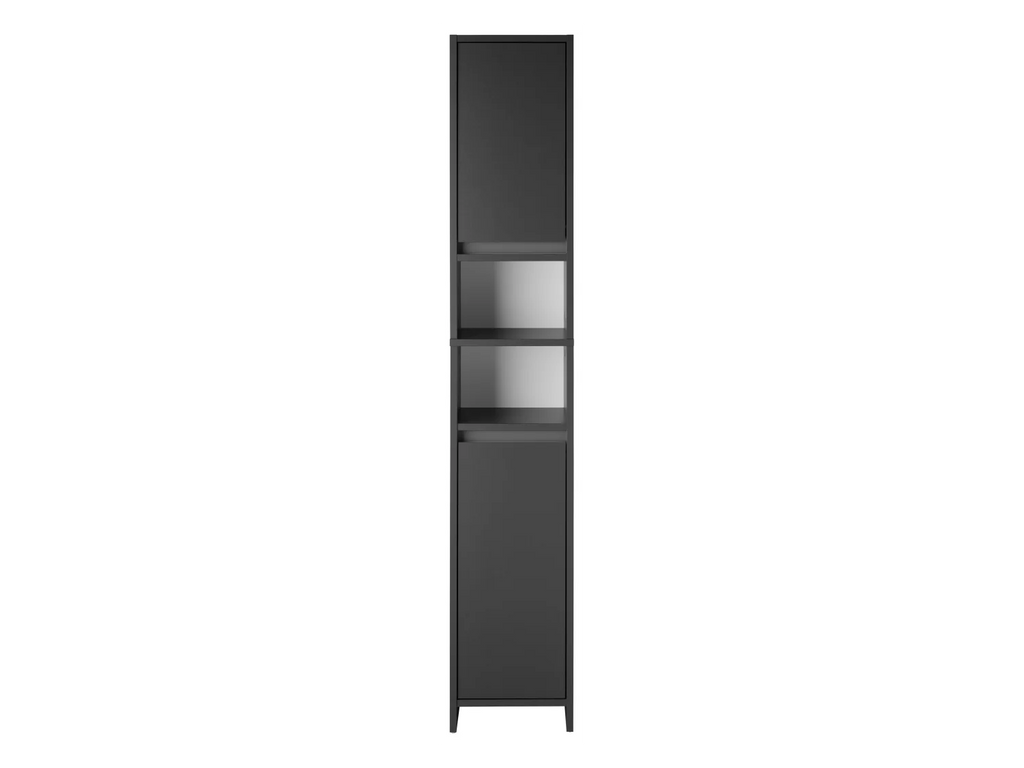 LIVARNO home Colonne de salle de bain Oslo, 32 x 180 x 28 cm, noire