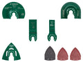 PARKSIDE Accessoire pour scie, Plateau de ponage ou Feuilles abrasives triangulaires