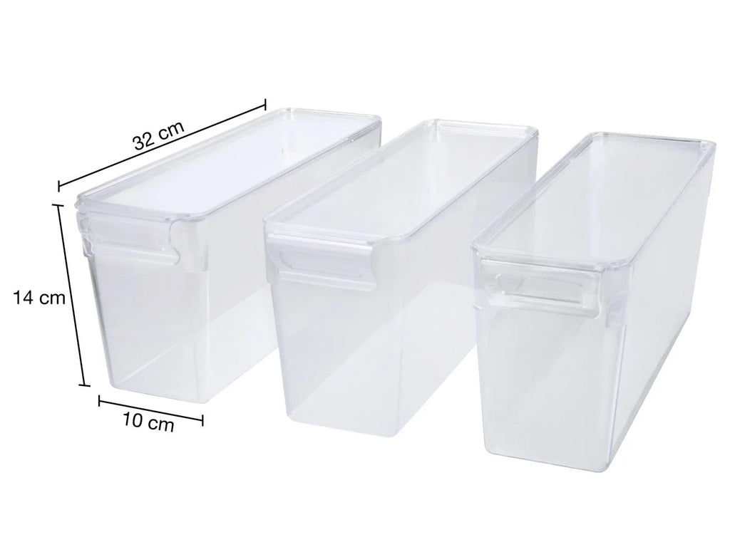 SILVERCREST Lot de 3 organiseurs de rfrigrateur
