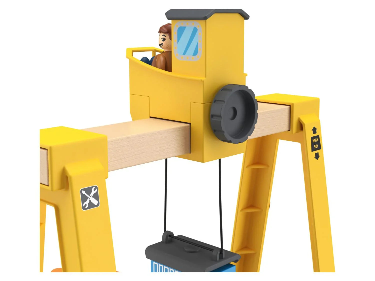 lupilu Accessoires pour circuits de train en bois