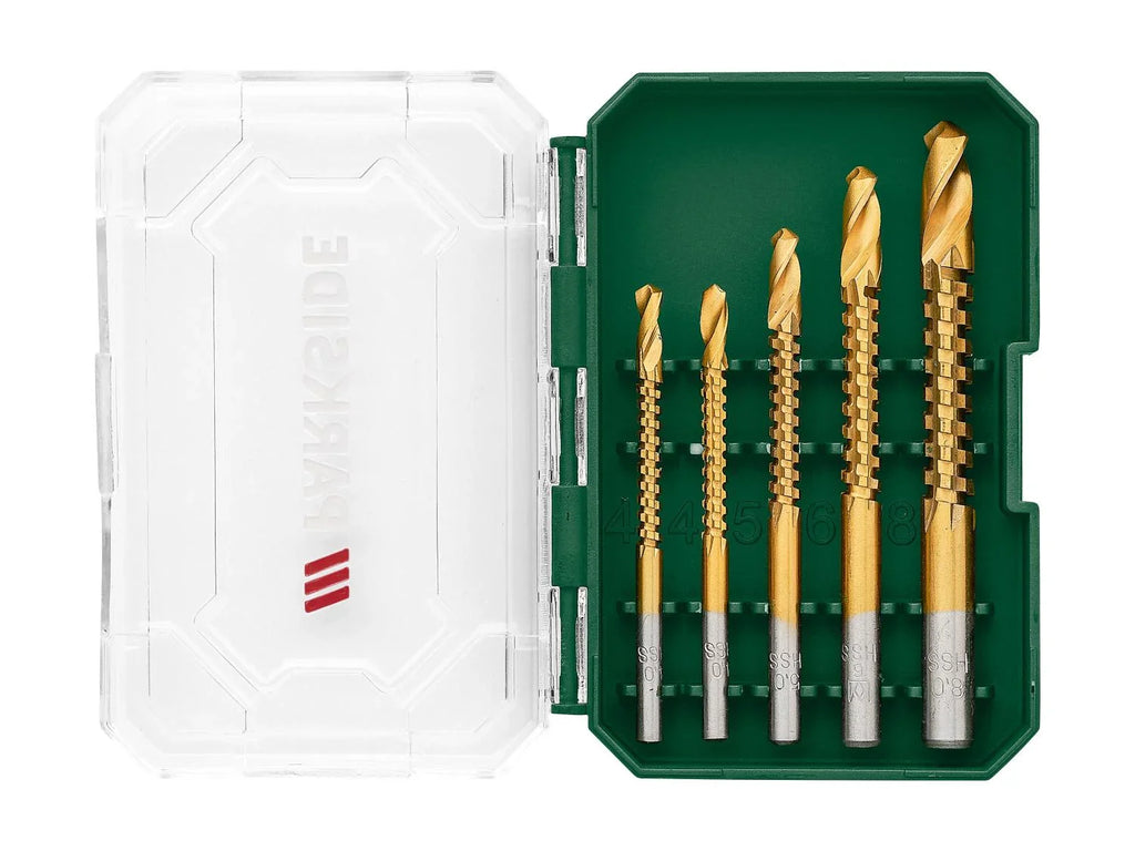 PARKSIDE Set de forets fraiseurs, mches ou fraises coniques