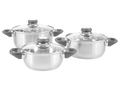 SILVERCREST Faitouts en acier inoxydable