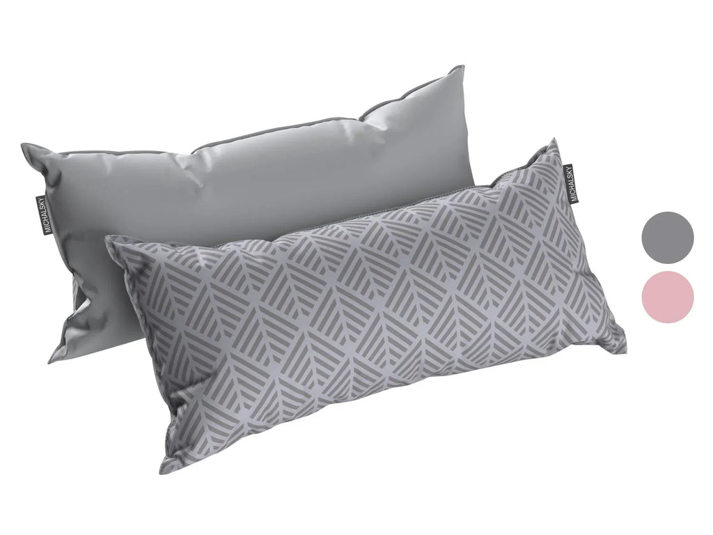 Michalsky Lot de 2 taies d'oreiller en satin, 50 x 70 cm