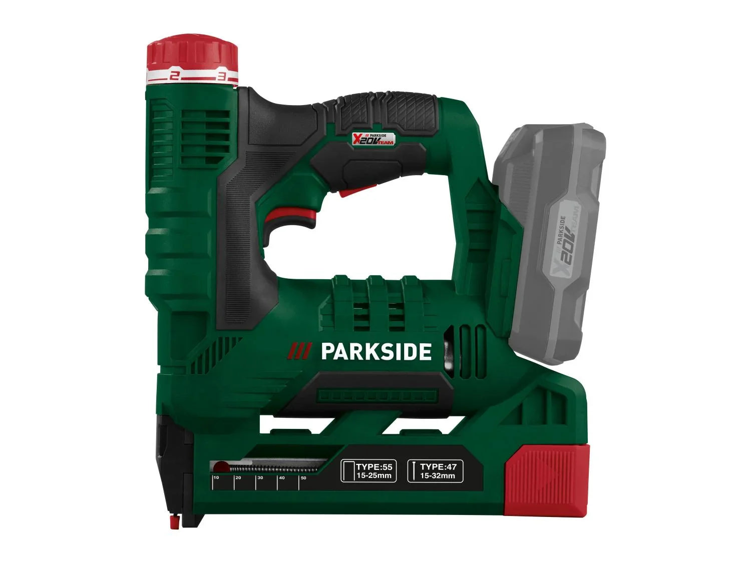 PARKSIDE Agrafeuse sans fil PAT 20-Li A1, 20 V