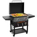 💥Clearance Sale🔥Blackstone 2-Burner 28 Griddle with Electric Air Fryer and Hood