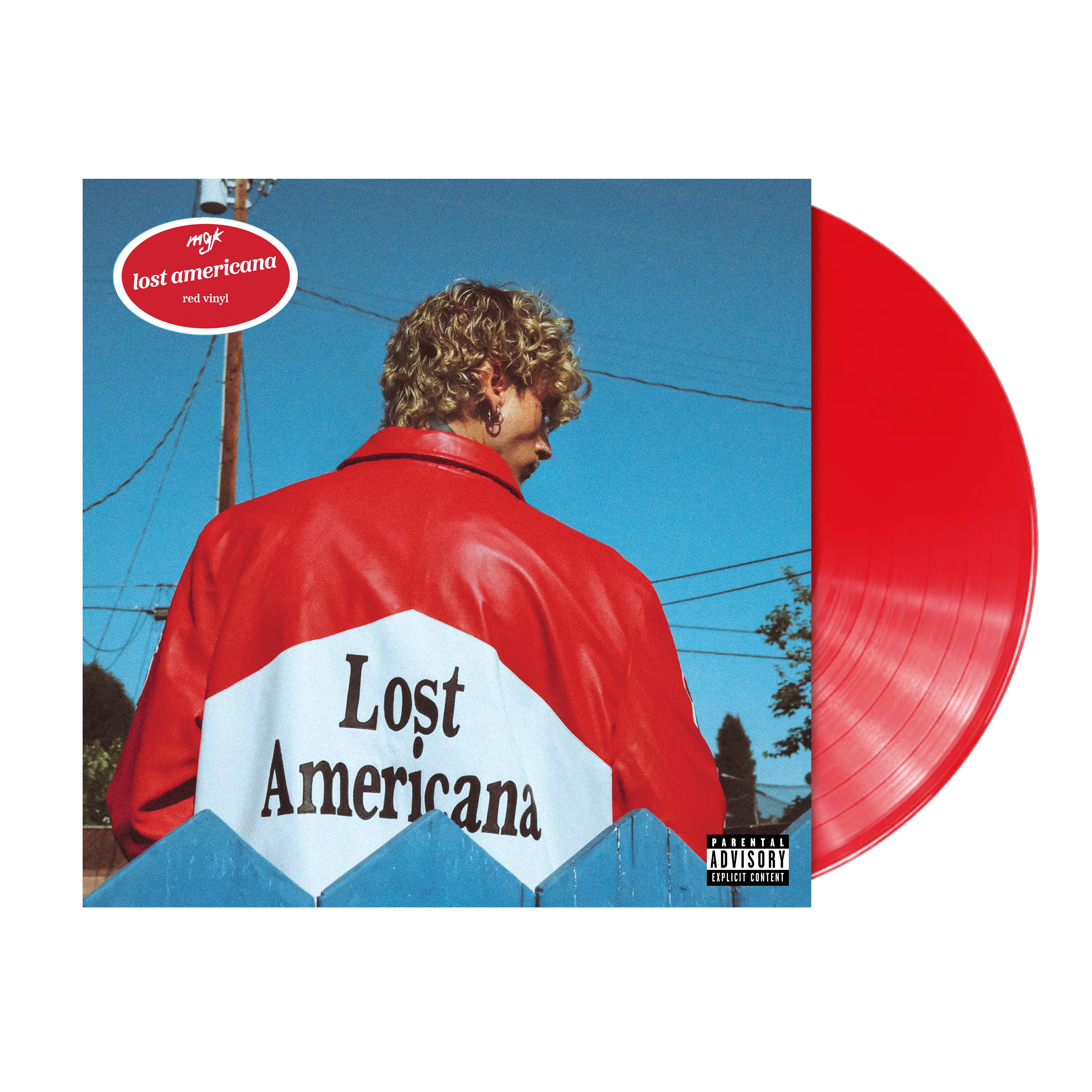 MGK - LOST AMERICANA - BRICK RED COLOR - VINYL LP