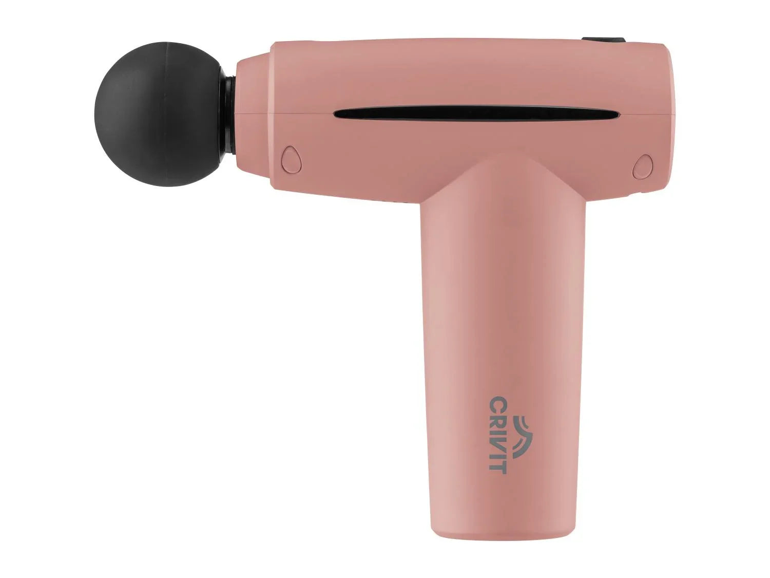 CRIVIT Mini-pistolet de massage CMMG 3.7 A1, 4 ttes, 5 vitesses