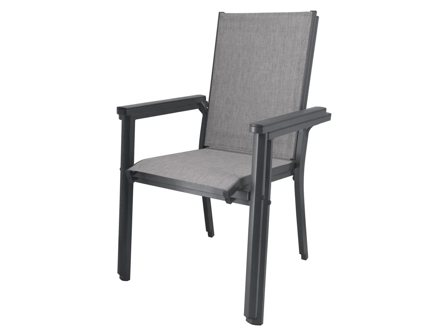 LIVARNO Table de jardin + Lot de 4 fauteuils en aluminium Houston