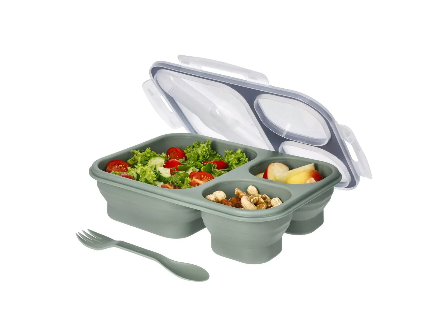 SILVERCREST Set de botes de conservation ou Bote repas pliable