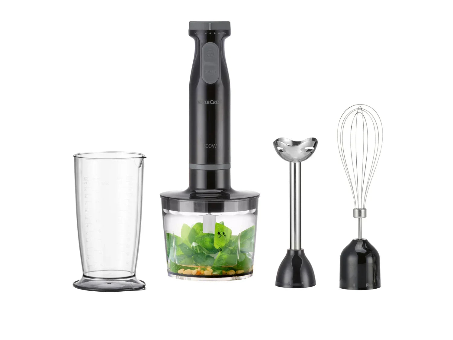 SILVERCREST KITCHEN TOOLS Mixeur plongeant 3-en-1 SSMS 600 E6 / SOSMS 600 E6