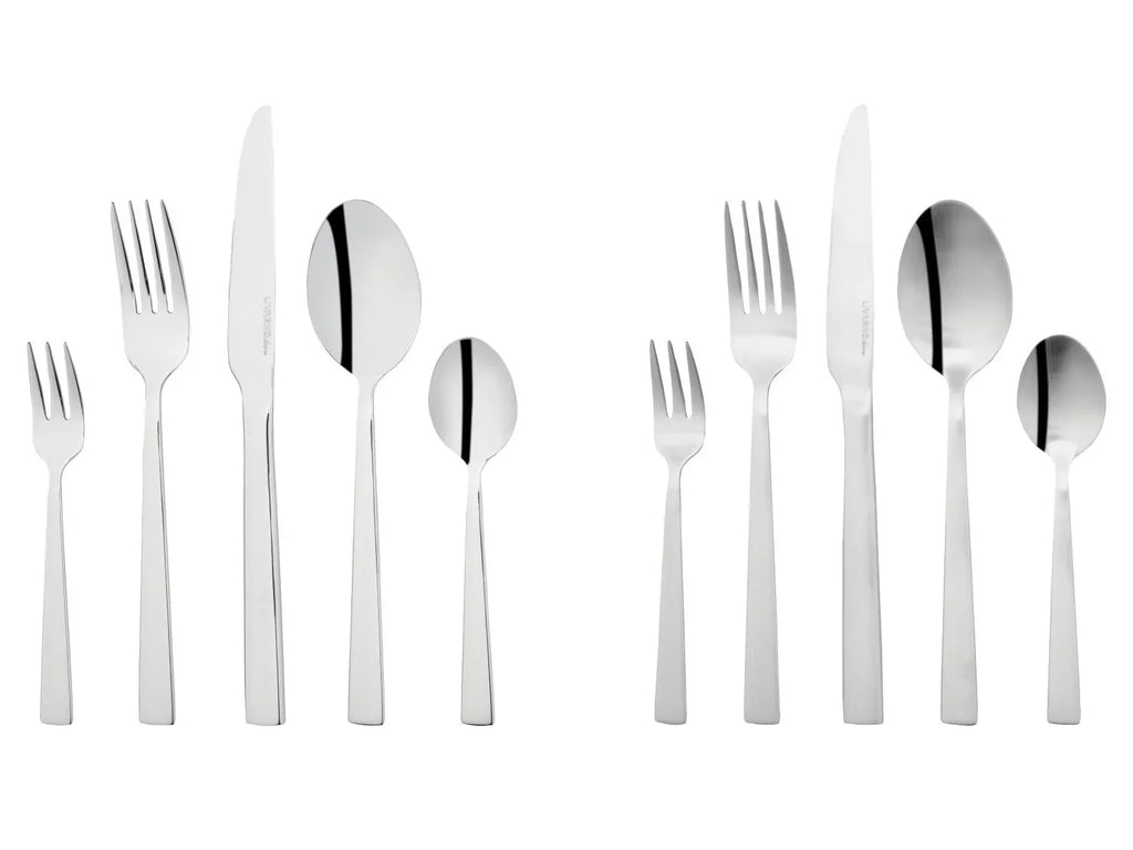 LIVARNO home Set de couverts en acier inoxydable, 60 pices
