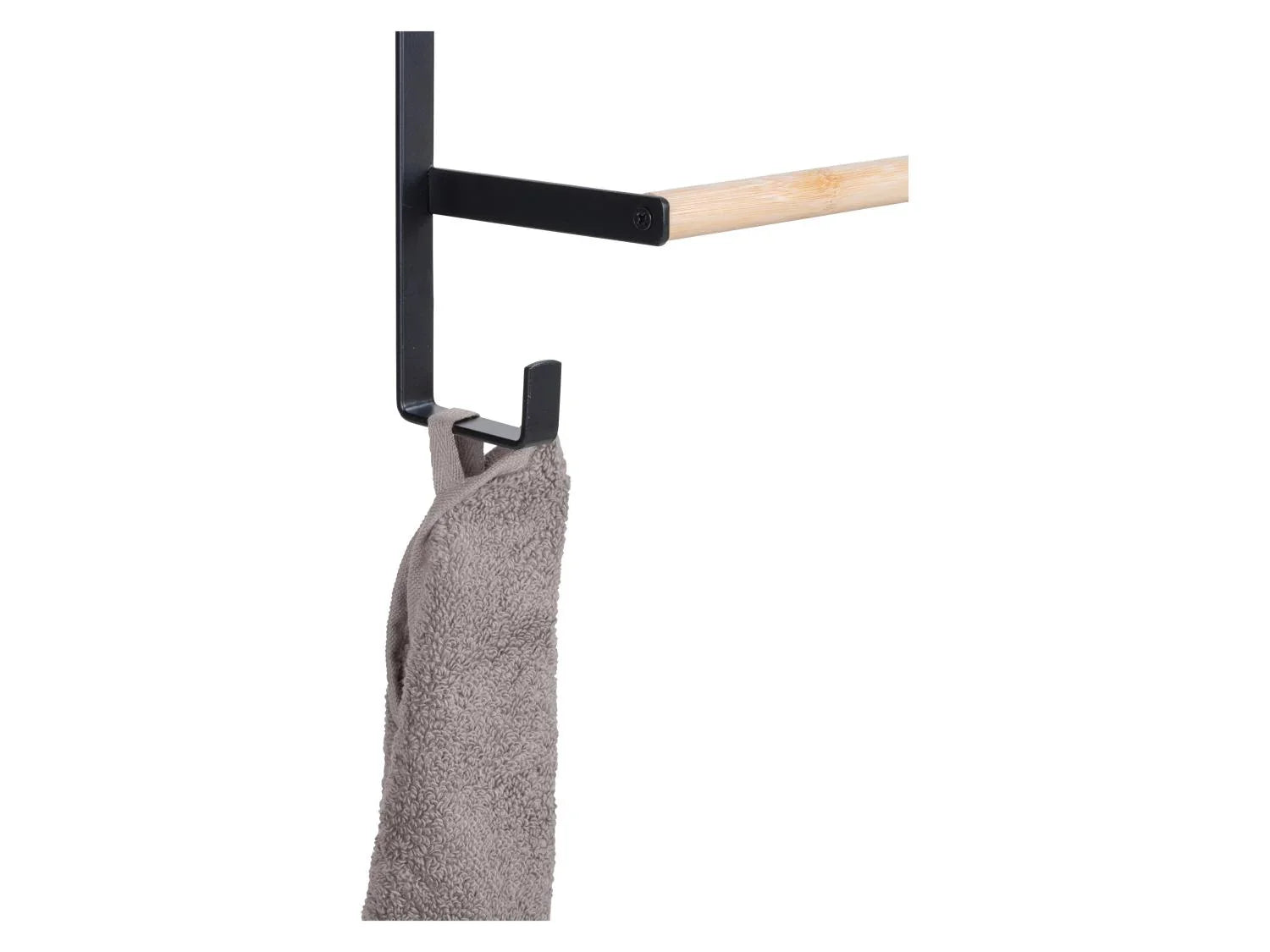 Wenko Porte-serviettes de porte en bambou