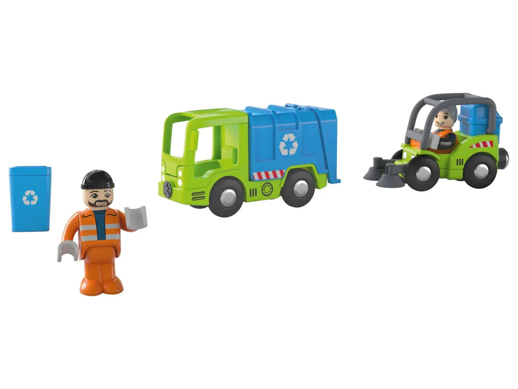 Playtive Set de figurines d'intervention ferrovire