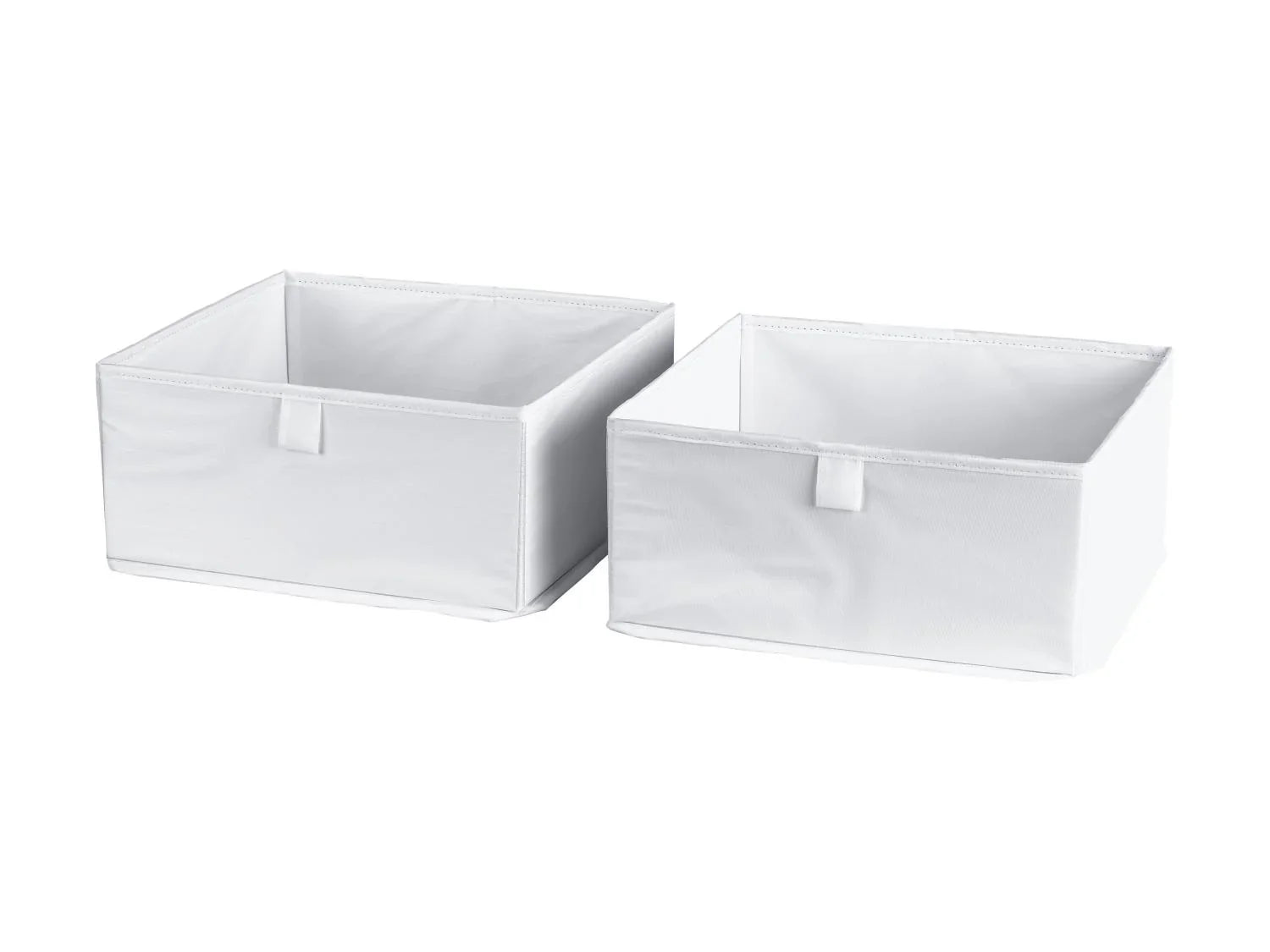W5 Lot de 2 botes de rangement