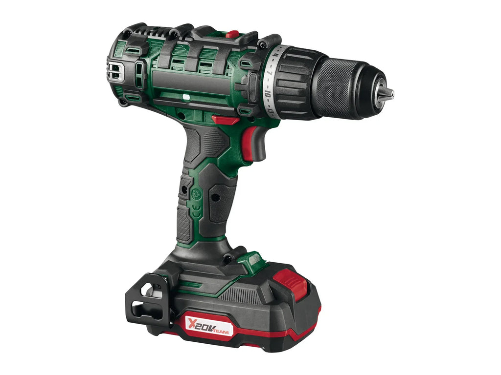 PARKSIDE Perceuse-visseuse sans fil PABS 20-Li G8, 20 V