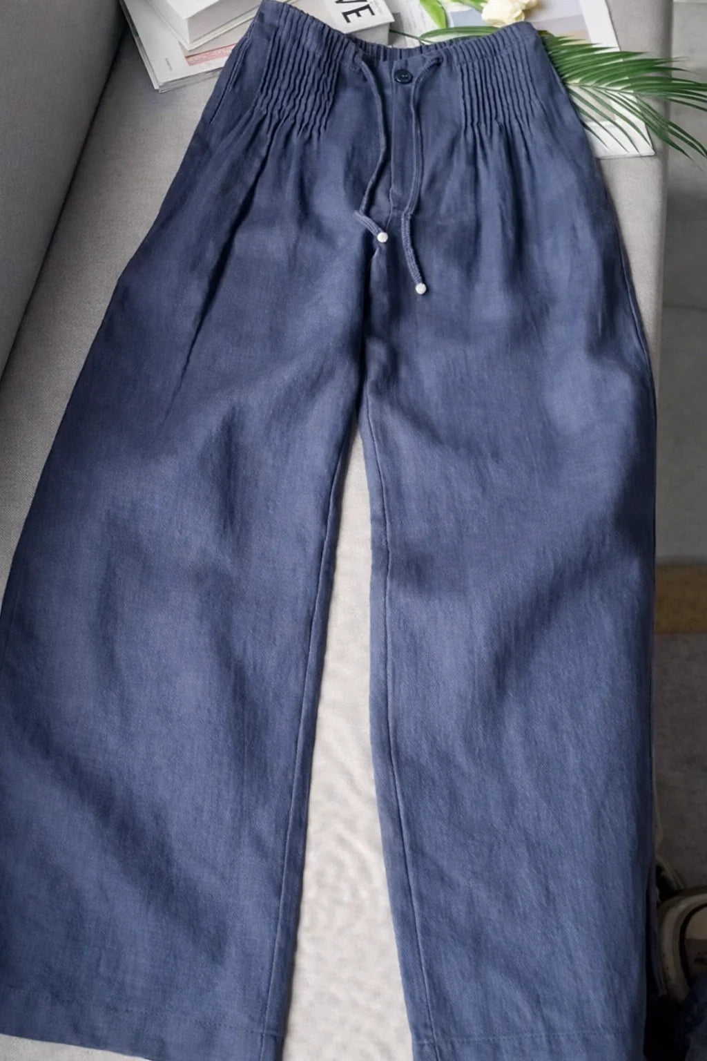 Zofia | Pantalon large en coton léger