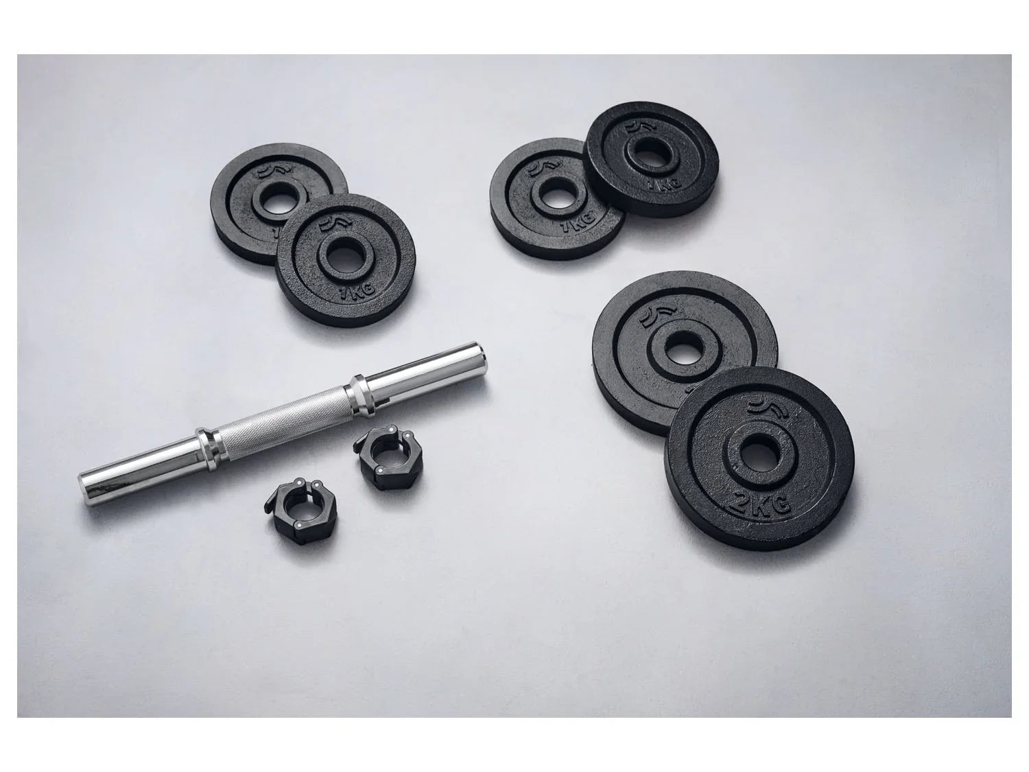 CRIVIT Set d'haltre de 10 kg
