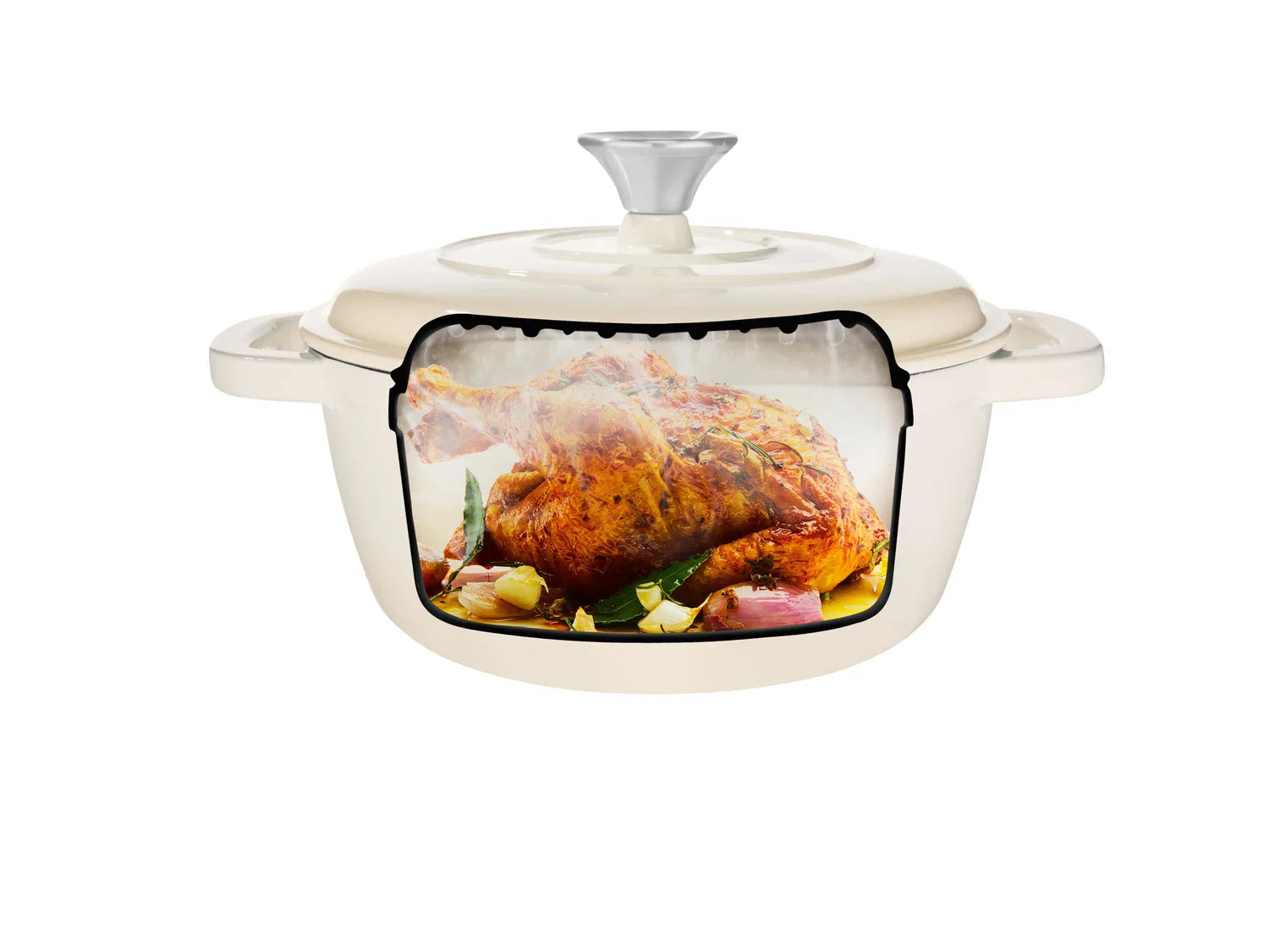 LIVARNO home Faitout en fonte, 2,2 l