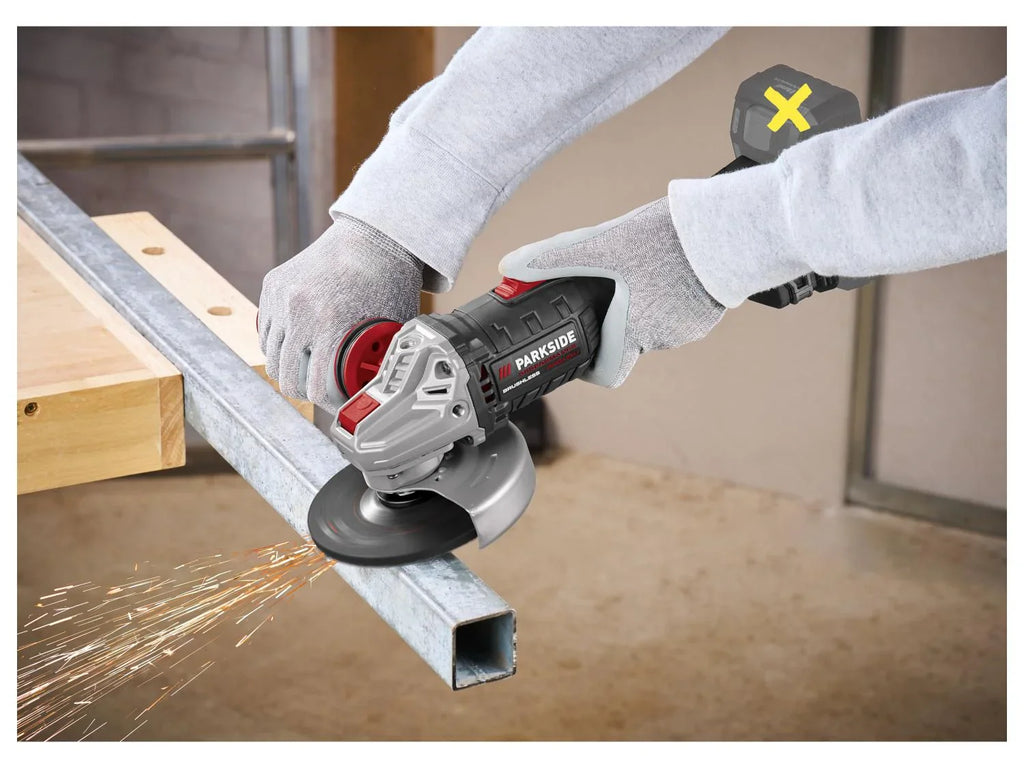 PARKSIDE PERFORMANCE Meuleuse dangle sans fil PPWSA 20-Li A1,  125 mm, 20 V