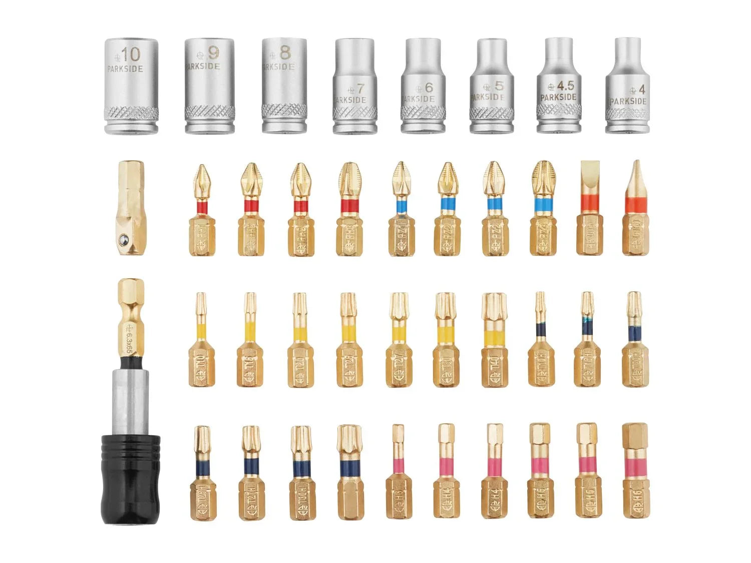 PARKSIDE PERFORMANCE Set d'embouts torsion