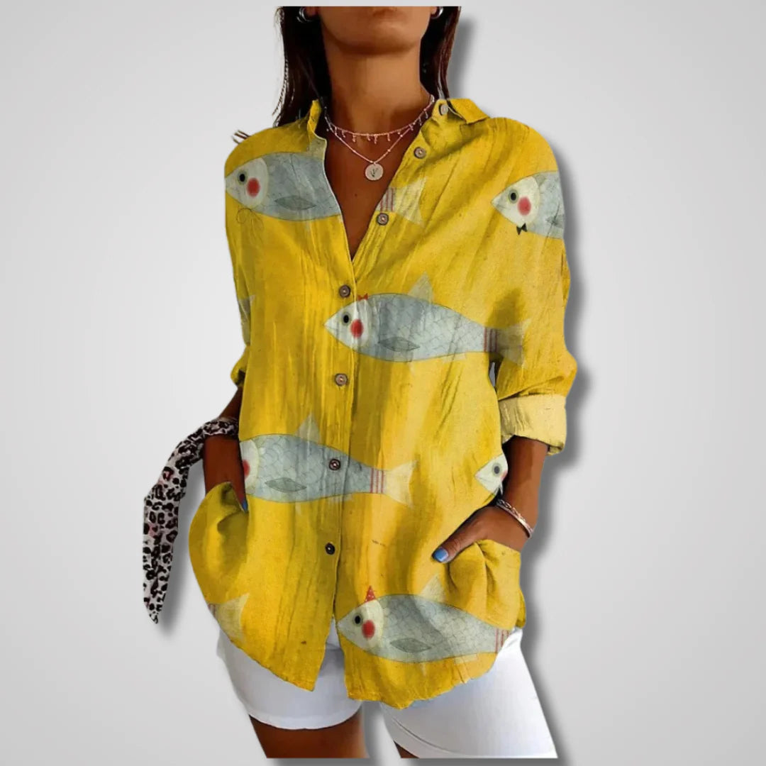 Melle - Élégante Blouse Vintage