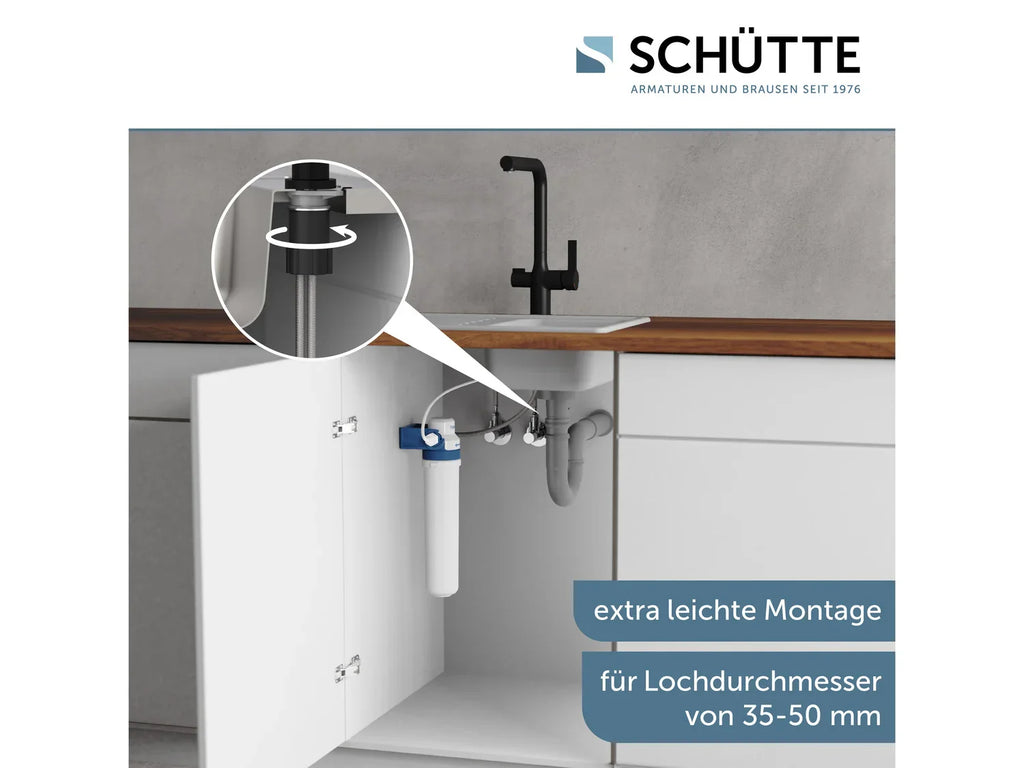 Schtte Robinet d'eau potable AQUASTAR PRO avec systme de filtration anti-calcaire
